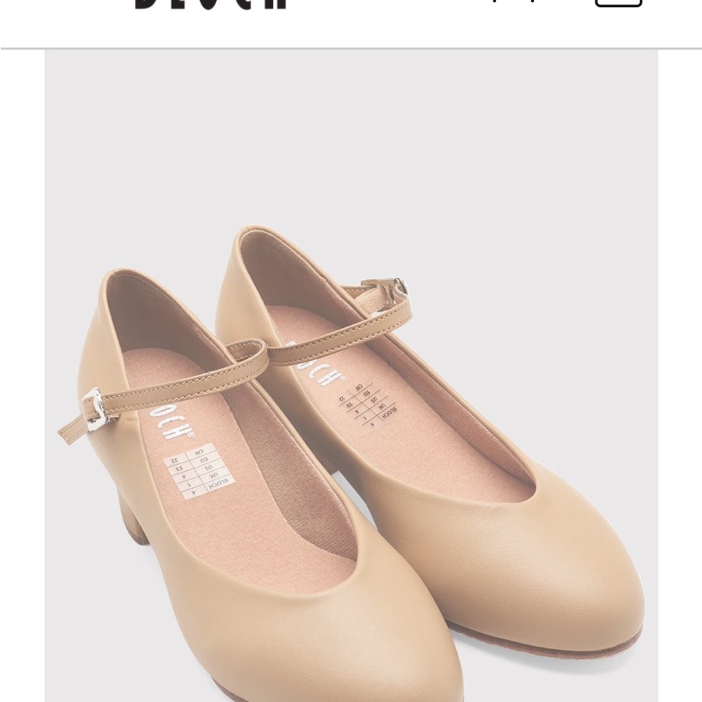 Bloch Tan Ladies Broadway-Lo Character Shoes. Size 9M. - Picture 8 of 8